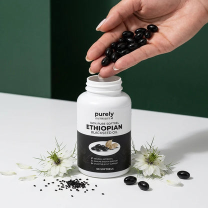 Purely Nutrient Ethiopian Black Seed Oil